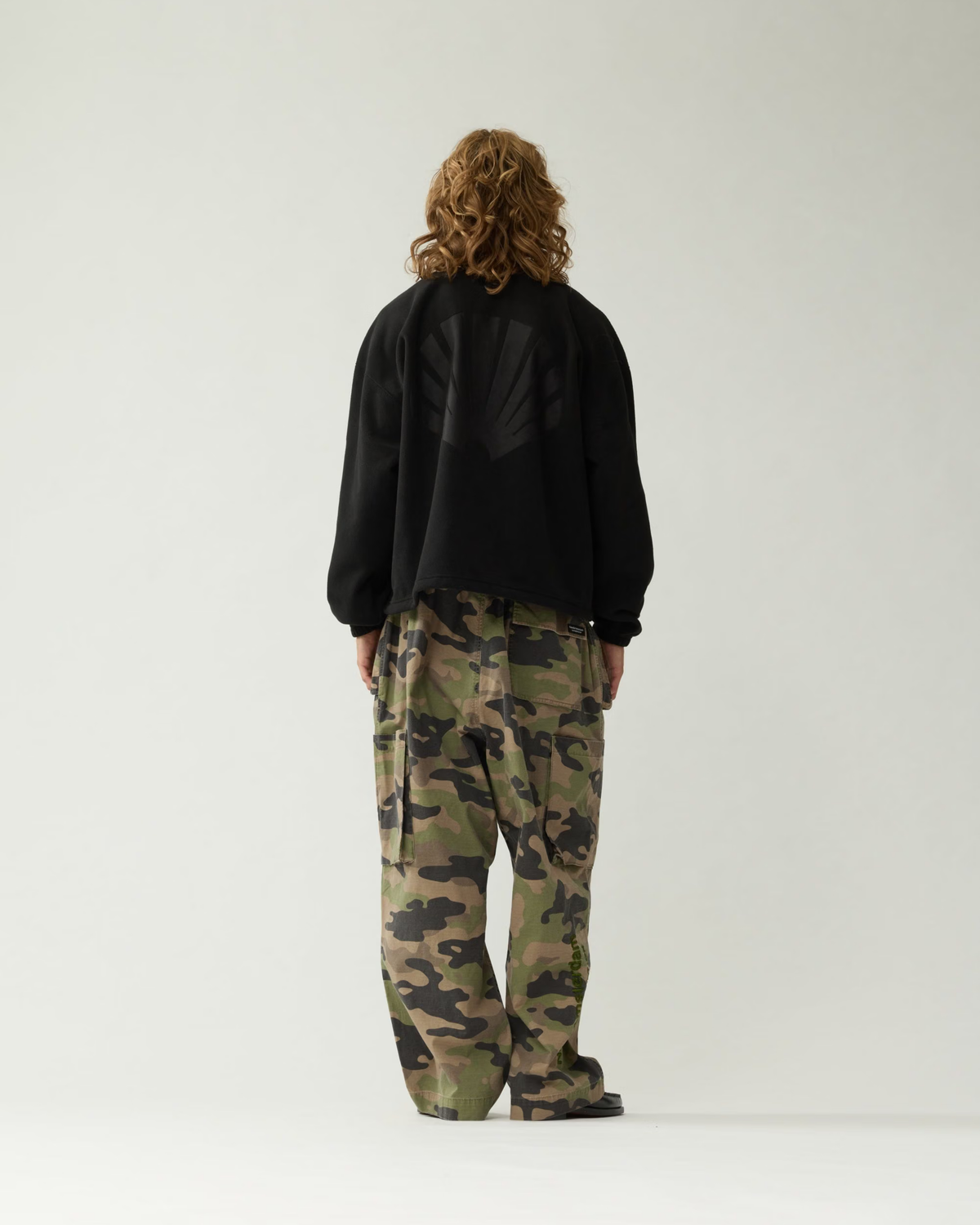 New Amsterdam Surf Association - Fleece crewneck black