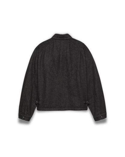New Amsterdam Surf Association - Overshirt Denim jacket black raw