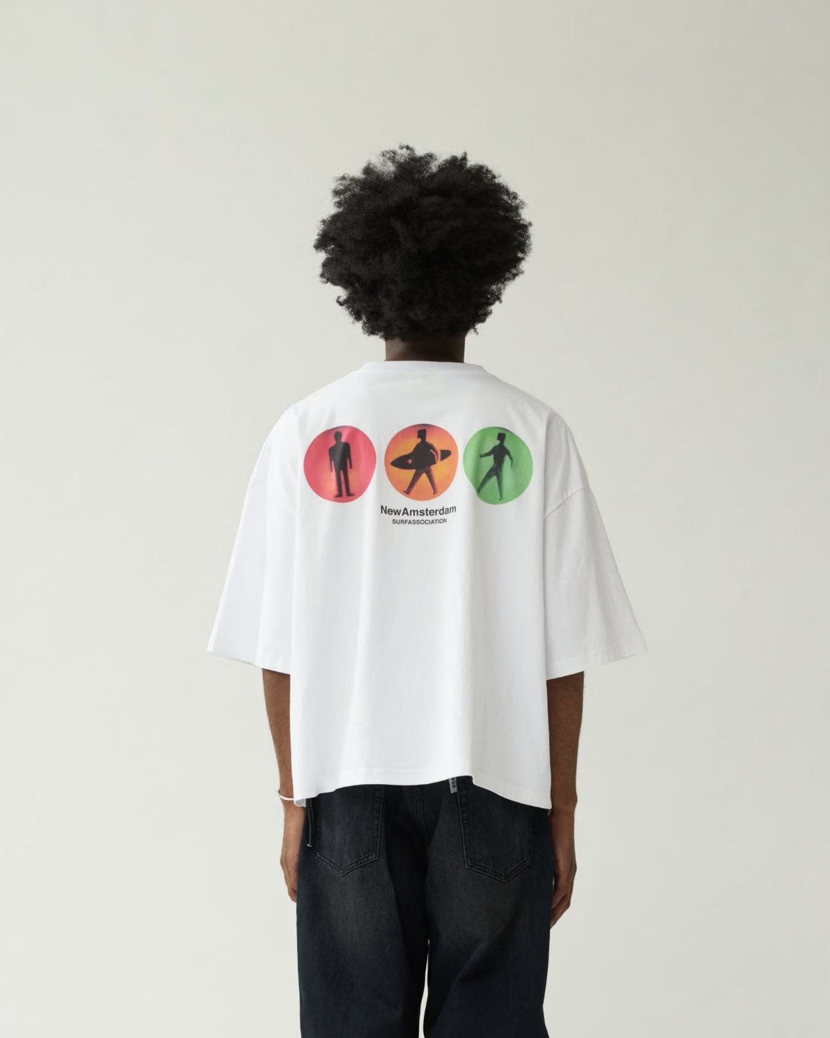 New Amsterdam Surf Association - Traffic tee white