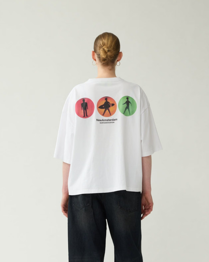 New Amsterdam Surf Association - Traffic tee white