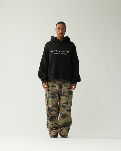 New Amsterdam Surf Association - Worked hoodie black