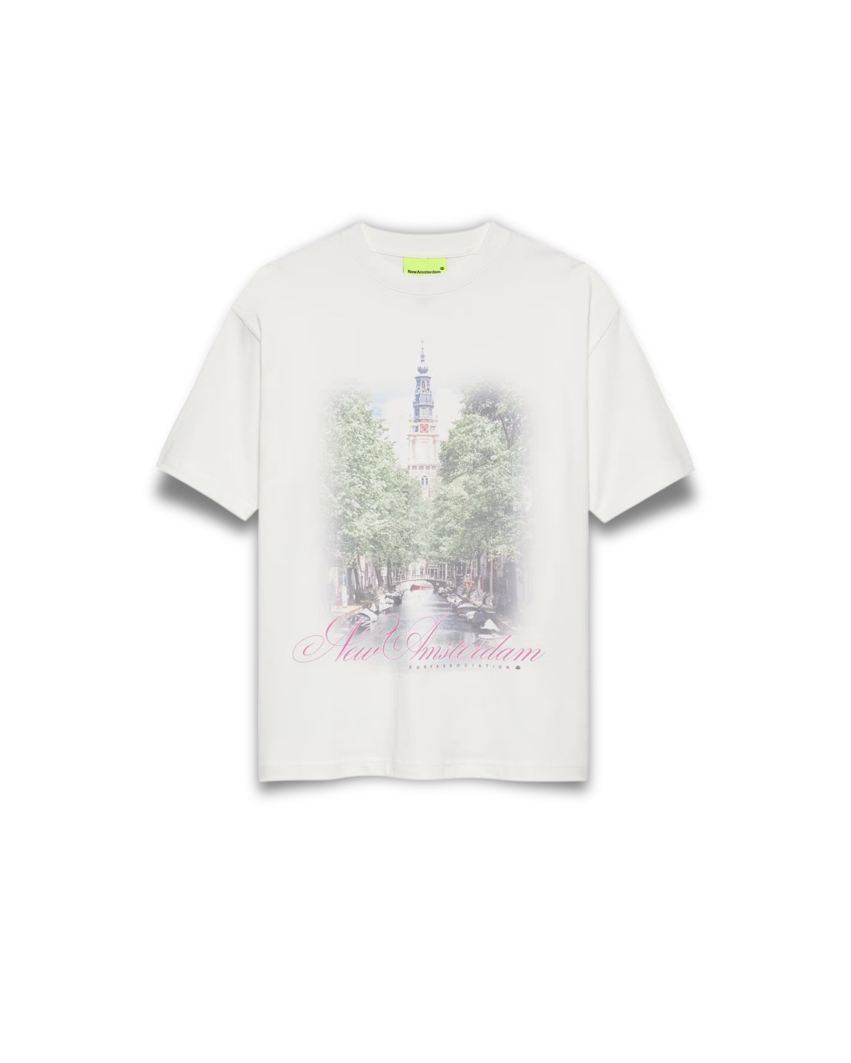 New Amsterdam Surf Association - City of Water tee white