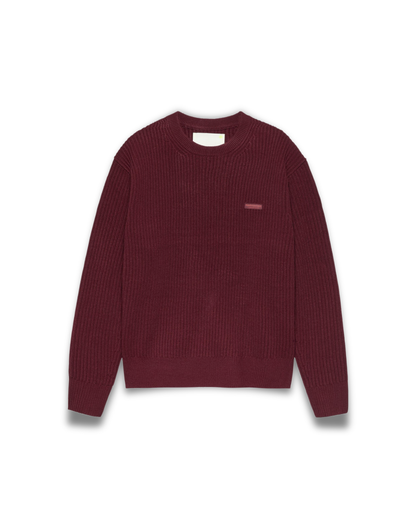 New Amsterdam Surf Association - Knitted sweater burgundy