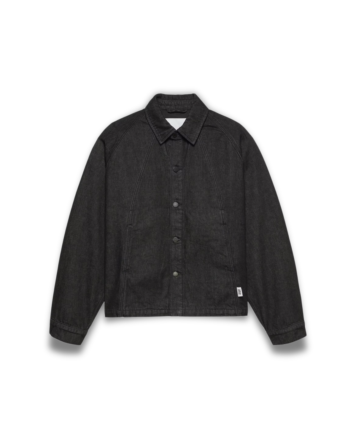 New Amsterdam Surf Association - Overshirt Denim jacket black raw