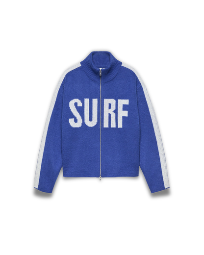 New Amsterdam Surf Association - Surf Zip sweater cobalt