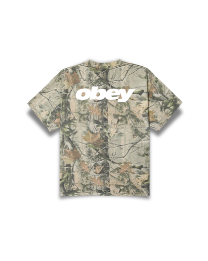 Obey Clothing - Bounce tee leaf camo