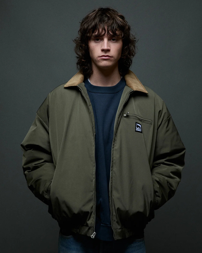 Obey Clothing - Elysian jacket grape leaf