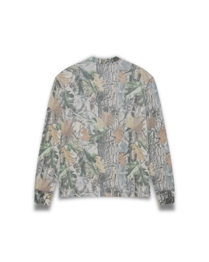 Obey Clothing - Post Thermal L/S fence camo