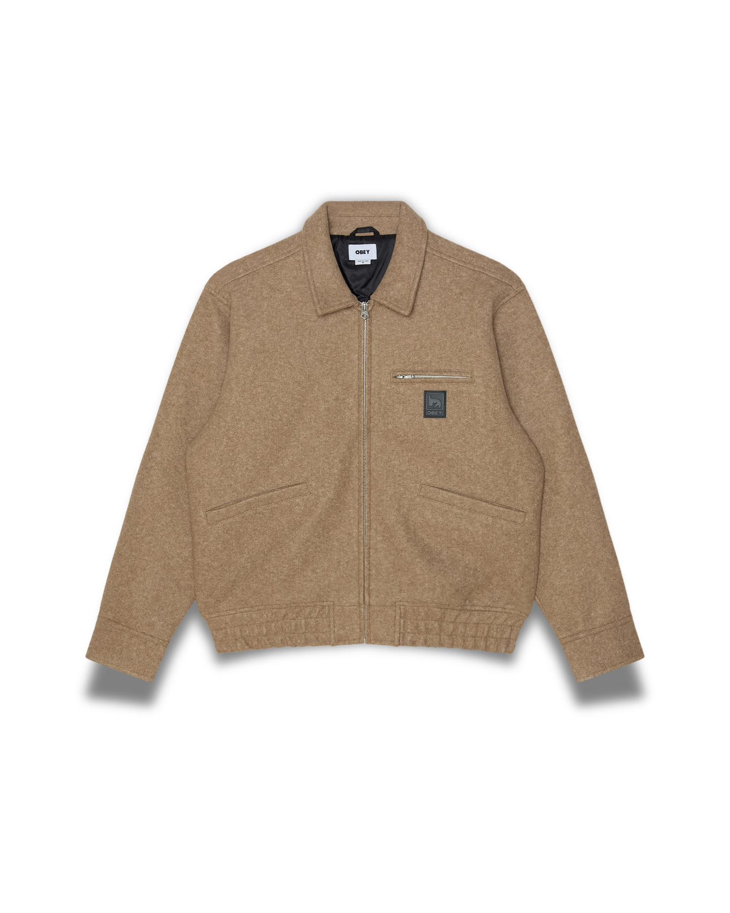Obey Clothing - Ledger Blouson jacket latte