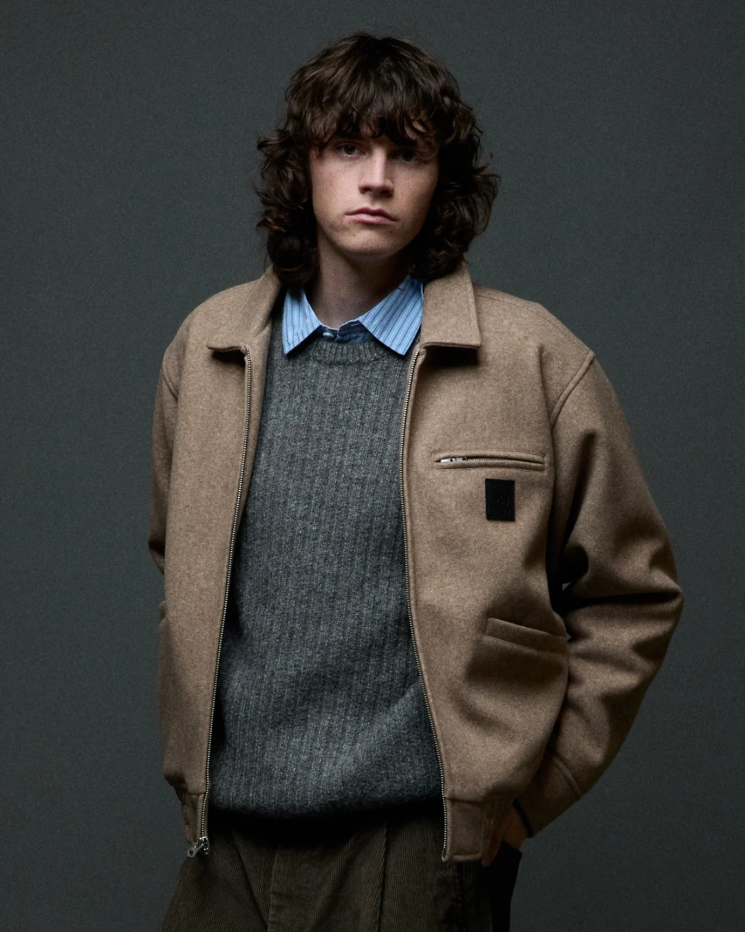 Obey Clothing - Ledger Blouson jacket latte