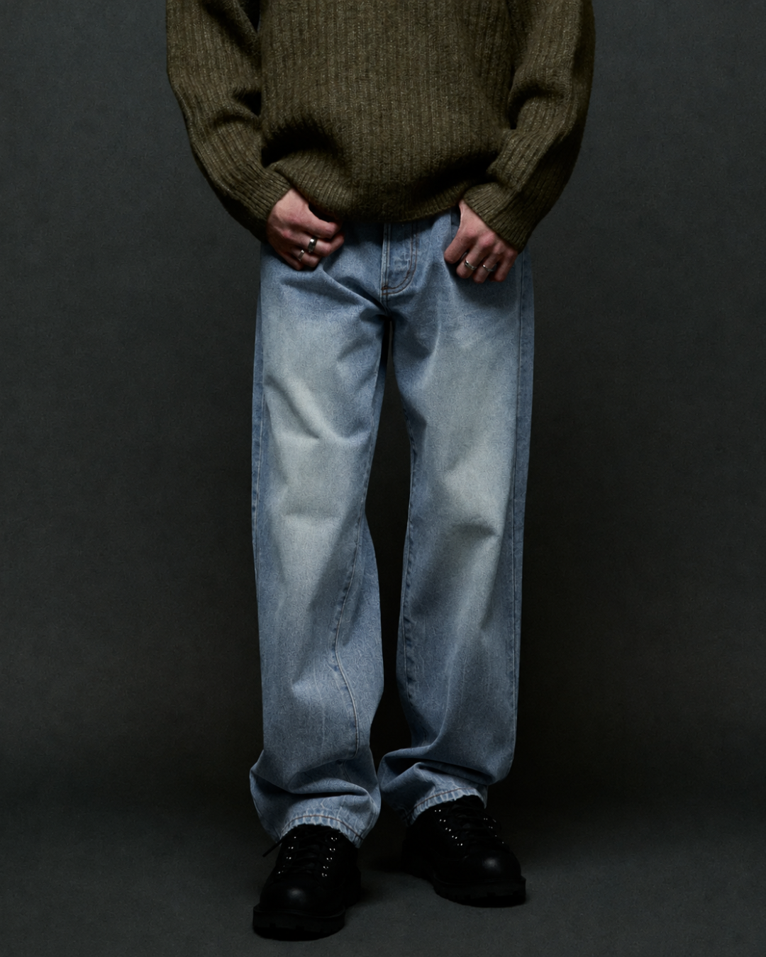 Obey Clothing - Boxcar Straight denim vintage indigo
