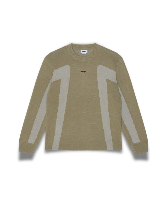 Obey Clothing - Brann sweater multi grey