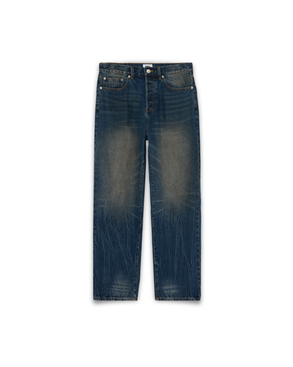 Obey Clothing - Classic Baggy denim pants oil stained