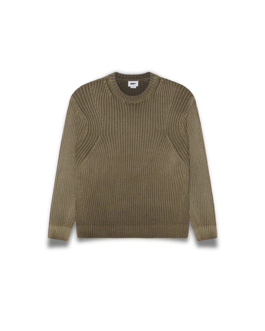 Obey Clothing - Ian sweater wren faded wash