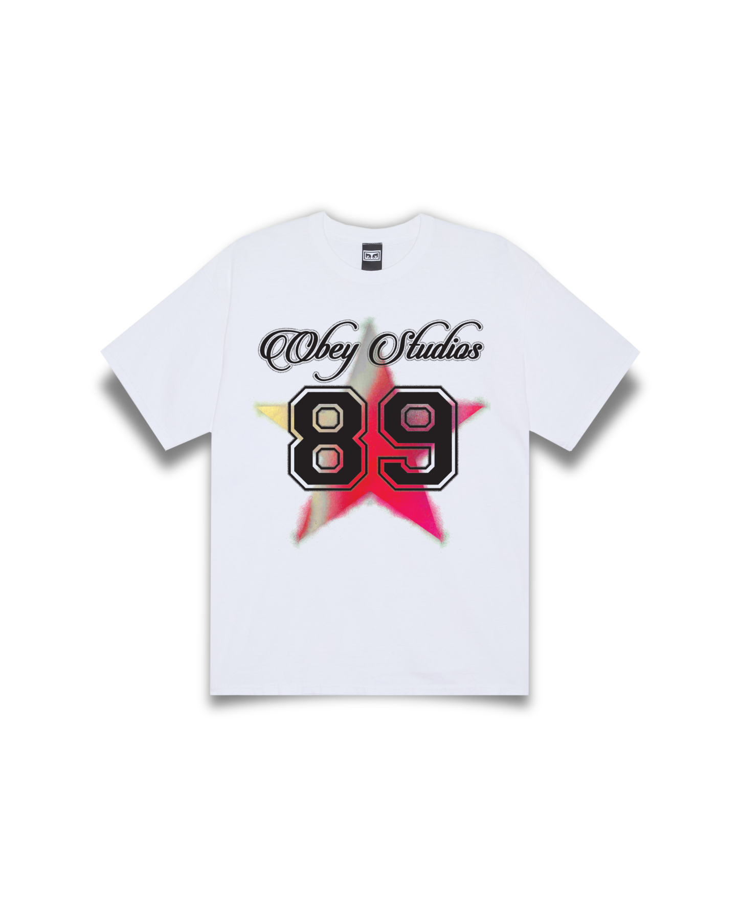 Obey Clothing - Varsity Star tee white