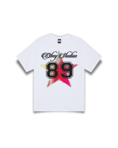 Obey Clothing - Varsity Star tee white