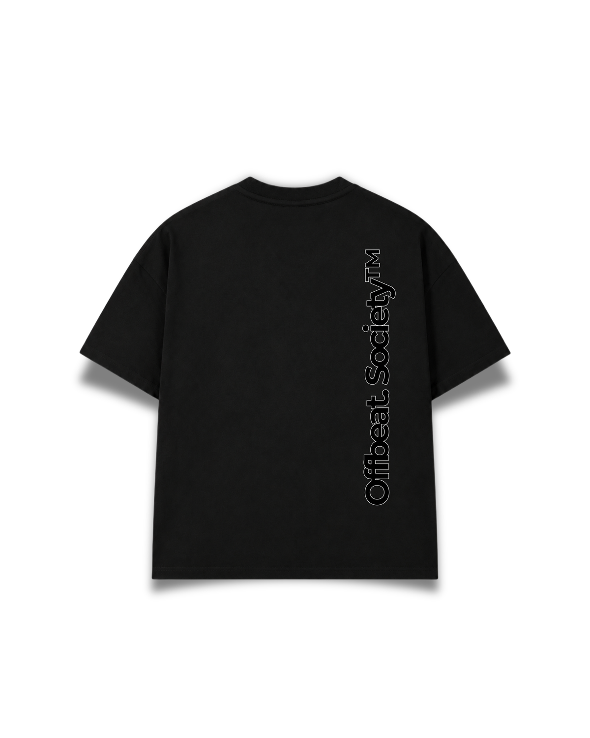 Offbeat. Society - Big Logo tee extra black