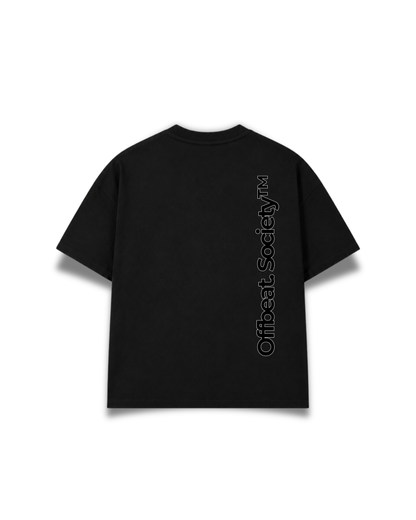 Offbeat. Society - Big Logo tee extra black