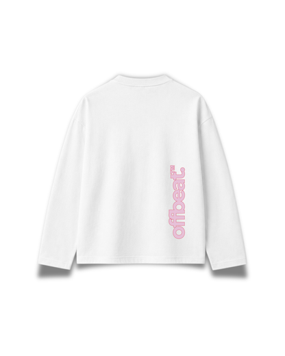 Offbeat. Society - Flame L/S white