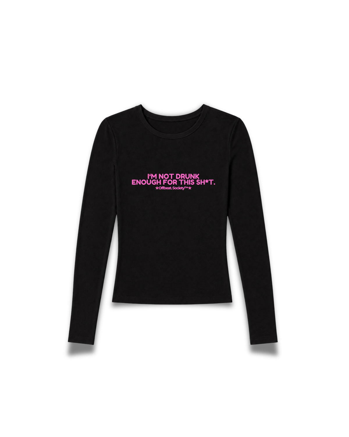 Offbeat. Society - Drink First Lady L/S black