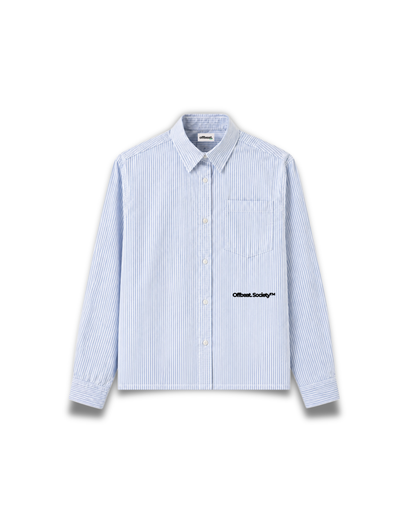 Offbeat. Society - Harvard shirt stripe white