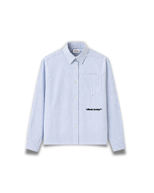 Offbeat. Society - Harvard shirt stripe white