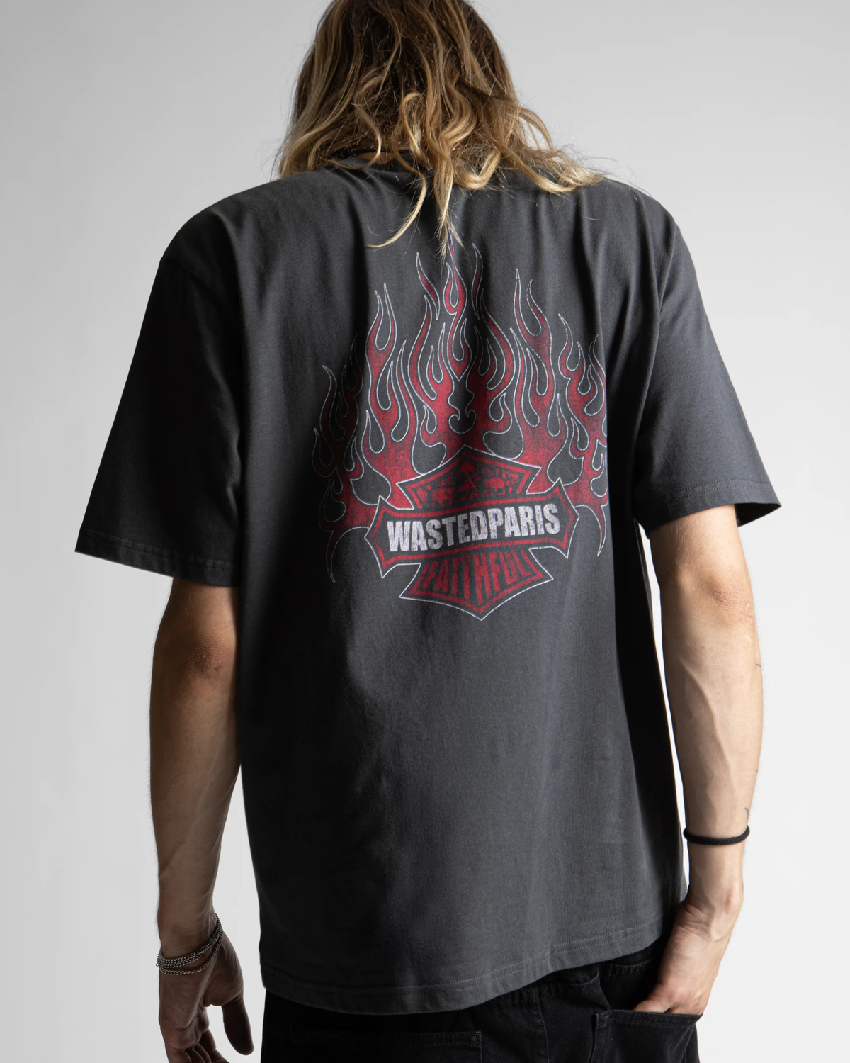 Wasted Paris - Road tee faded black