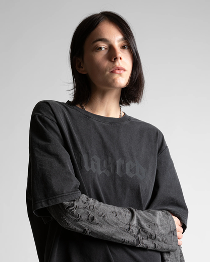 Wasted Paris - Age Skive L/S faded black