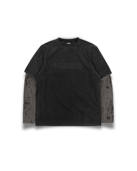 Wasted Paris - Age Skive L/S faded black